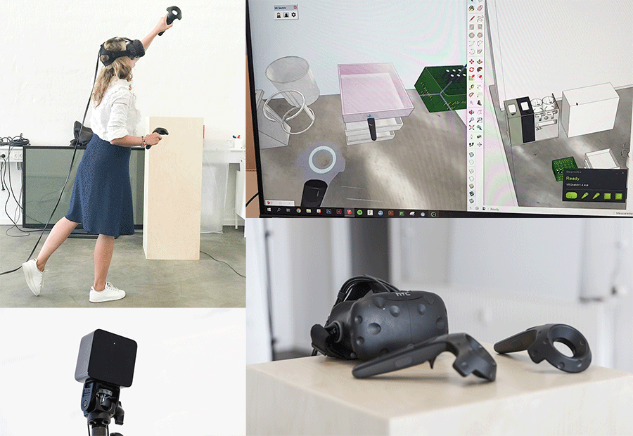 Stykka clients using VR Sketch to design and demo furniture in virtual reality